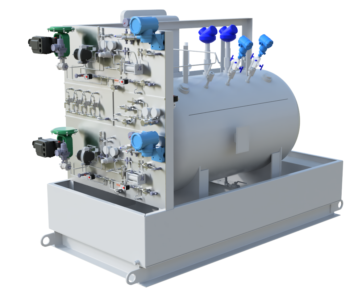 Pressurized Tank Injection for Pipeline and Truck Loading
